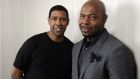 Actor Denzel Washington and  director Antoine Fuqua. The Equalizer 2 marks their   fourth collaboration 