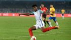  Jonathan Panzo, in action during the Under 17 World Cup last year, has joined Monaco. Photograph: Getty Images