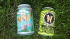 Rascals pina colada pale ale and White Hag dry-hopped lemon sour beer