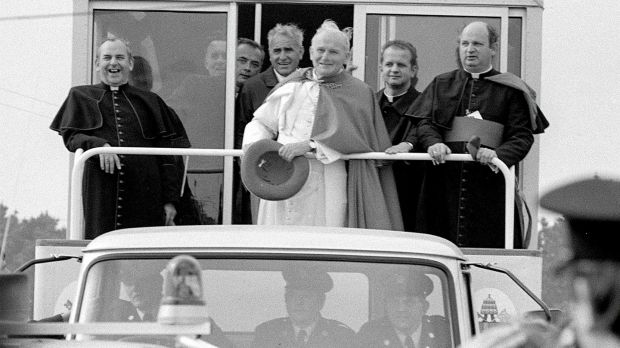 Pope John Paul II in Galway in 1979. Photograph: The Irish Times