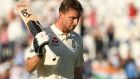 England’s Jos Buttler leaves the pitch after losing his wicket for 106 during the fourth day of the third Test against India at Trent Bridge in Nottingham. Photograph: Paul Ellis/AFP