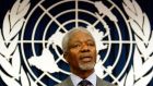 ‘In fairness to Kofi Annan, he expressed a sense of institutional responsibility for what happened in Rwanda.’ Photograph: Mary Altaffer/AP