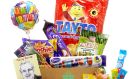 Tha Paddy Box’s new Birthday Box   features Tayto crisps and Curl Wurly bars, among other   food goodies