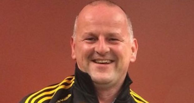 Sean Cox was seriously injured in April.  Photograph: Facebook