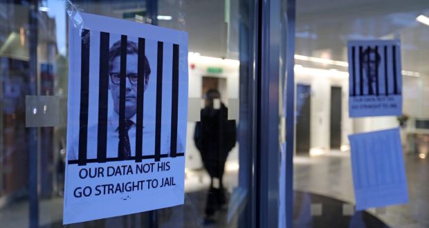 Cambridge Analytica’s former offices. Photograph: Daniel Leal-Olivas/AFP/Getty Images