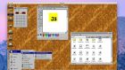 Released in 1995, Windows 95 introduced and features the taskbar and  the Start button to Microsoft operating systems.