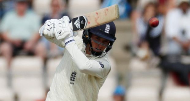 Sam Curran in action for England during the fourth Test against India at  Ageas Bowl, West End. Photograph: Paul Childs/Reuters 