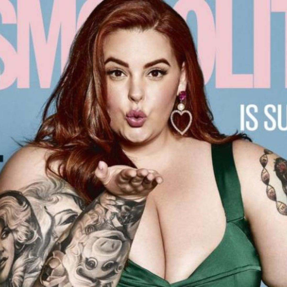 Fat Chick Happy New Year - Cosmopolitan magazine cover criticised for 'promoting obesity'