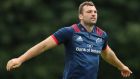 Tadhg Beirne is set to make his Munster debut on Friday night. Photograph: Oisin Keniry/Inpho