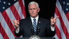 US vice-president Mike Pence has denied he is the author of an anonymous ‘New York Times’ piece. File photograph: Saul Loeb/AFP/Getty Images