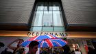 Debenhams on Oxford Street: the retailer’s board was forced to rush out a statement to reassure investors. Photograph:  Hannah McKay