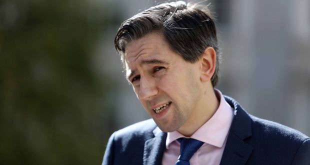Minister for Health Simon Harris speaks to the media after today’s Cabinet meeting that discussed the Scally report. Photograph: Leah Farrell/RollingNews.ie