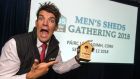 Former Ireland and Munster player Donncha O’Callaghan at  the Men’s Shed gathering at Páirc Uí Chaoimh, Co Cork. Photograph:  Michael Mac Sweeney/Provision
