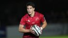 Munster’s Joey Carbery has been handed his first start for their clash with Ospreys in the Pro14. Photo: Billy Stickland/Inpho