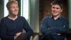 Stripe co-founders Patrick and John Collison. The Limerick brothers’ firm has moved into in-store payments