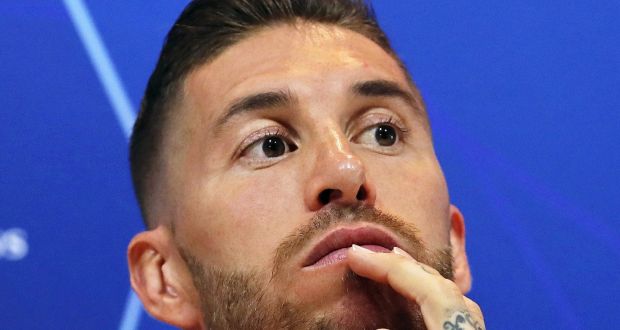  Real Madrid’s captain Sergio Ramos: “What can I say about Cris? He marked a wonderful era, he broke practically every record, but we can’t live off that.” Photograph:  EPA