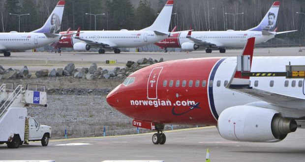 Once Norwegian Air exits the Northern Ireland market, there will be no direct flights from the North to the US or Canada. Photograph:  Reuters