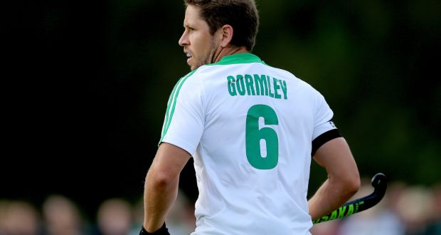 Ronan Gormley has announced his retirement from international hockey. Photograph: James Crombie/Inpho