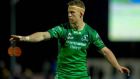 Connacht left wing  Matt Healy: he has playing every minute of the team’s four matches this season