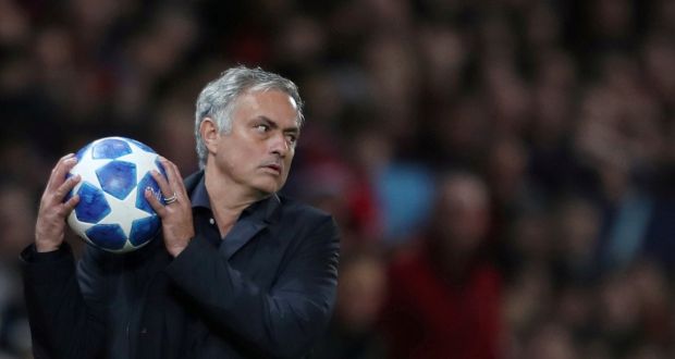 Manchester United manager Jose Mourinho did not respond when asked if he could assure United fans that he was doing everything he can to try to turn things around. Photo: Lee Smith/Reuters