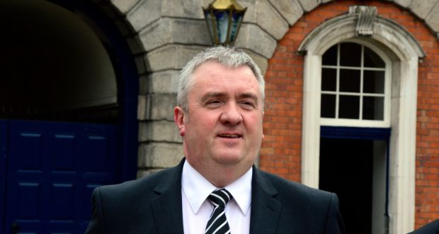 Supt Dave Taylor at the Disclosures Tribunal in Dublin Castle. Photograph: Cyril Byrne/The Irish Times