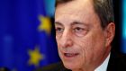 European Central Bank president Mario Draghi is credited with quelling the debt-crisis storm of 2012 and the potential break-up of the euro zone. Photograph: Francois Lenoir/Reuters