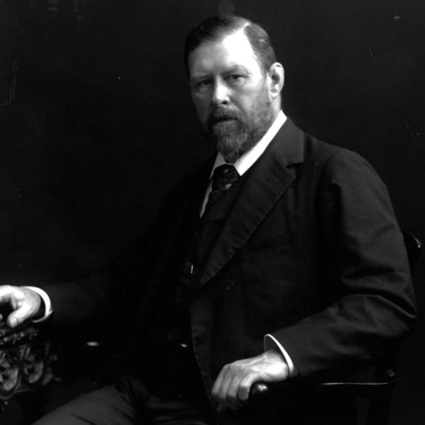 Gothic novelist: Bram Stocker around 1890. Photograph: Hulton/Getty
