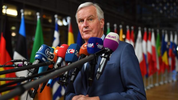 EU chief Brexit negotiator Michel Barnier Photograph: Ben Stansall/AFP/Getty Images