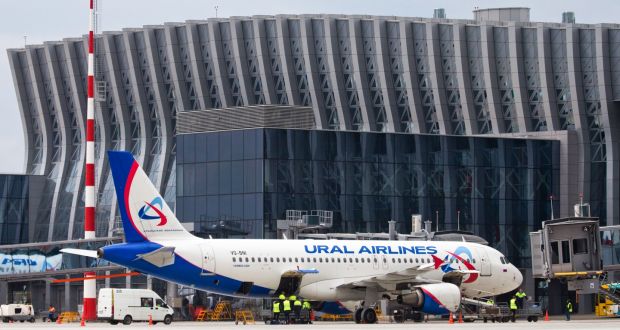 An Ural Airlines aircraft. In June SB Leasing Ireland agreed to lease 14 new Boeing 737 Max-9 aircraft to the airline in a transaction worth $739m over 12 years.  Photograph: Getty Images