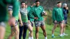  Bundee Aki during training at the Sportsground ahead of Connacht’s clash with Ospreys in the Pro14. Photograph:  Bryan Keane/Inpho