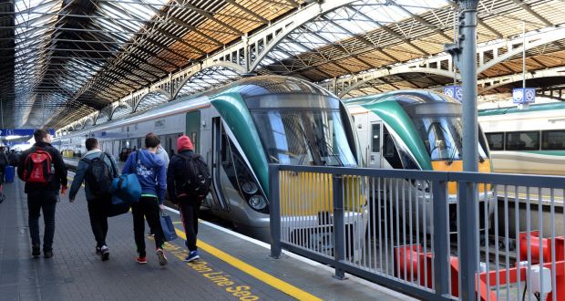 Rough journey?: Irish Rail had 407 complaints of anti-social behaviour last year, 117 reported incidents of intimidation and 70 vandalism complaints. Photograph: Eric Luke