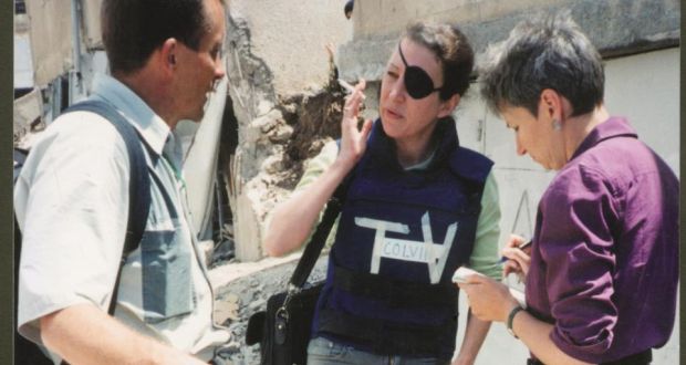 Marie Colvin and Lindsey Hilsum (right): Hilsum’s understanding of the background to conflict and life as a correspondent in the field is one of the great strengths of the book.
