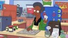The Simpsons character Apu in the Kwik-E-Mart. Photograph: Fox
