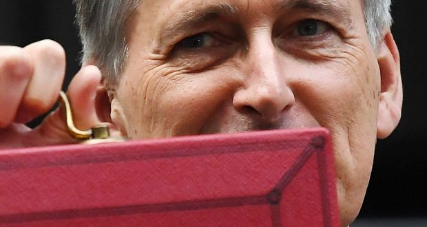UK chancellor Philip Hammond said “austerity is finally coming to an end” as he hailed a significant improvement in the country’s public finances. Photograph: Andy Rain/EPA UK chancellor Philip Hammond said “austerity is finally coming to an end” as he hailed a significant improvement in the country’s public finances