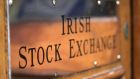 The Iseq overall index underperformed European peers on Monday. Photograph: Dara Mac Dónaill