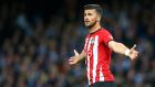 Shane Long is facing ankle surgery and up to six weeks on the sidelines. Photograph: Alex Livesey/Getty