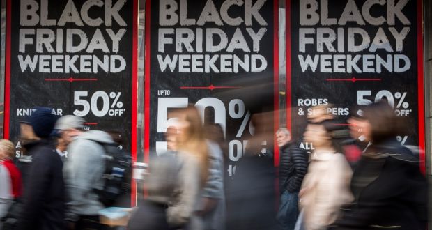 Of those who intend to do their Christmas shopping on Black Friday and Cyber Monday, about one-third will spend more than they did last year, a survey has found. Photograph: Rob Stothard/Getty Images