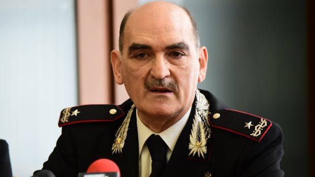 The Calabrian ‘Ndrangheta Mafia, has so much cash its leaders are prepared to accept losses of up to 50 per cent by investing in the agriculture business in order to clean their money, says Giuseppe Governale, chief of the Anti-Mafia Investigative Directorate General. Photograph: Giuseppe Cacace/AFP/Getty Images