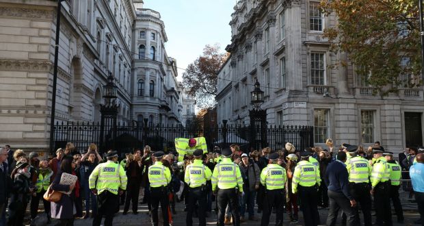 Protests on the streets of London. At the time of writing, no one knows what’s going on regarding Brexit, a statement that is, to be fair, quite likely to still apply at the time of reading too. Photograph: Andrew Matthews/PA Wire