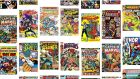 Power for the people: Classic Marvel Comics titles from the 1960s and 1970s. Screengrab via Pinterest