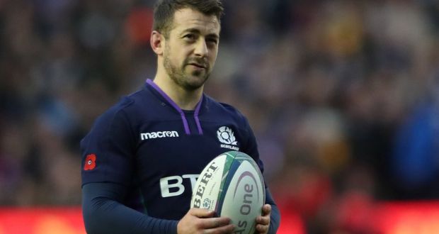  Scotland’s Greig Laidlaw: “We had a good win here last weekend against a strong Fijian team.” Photograph: Reuters/Lee Smith