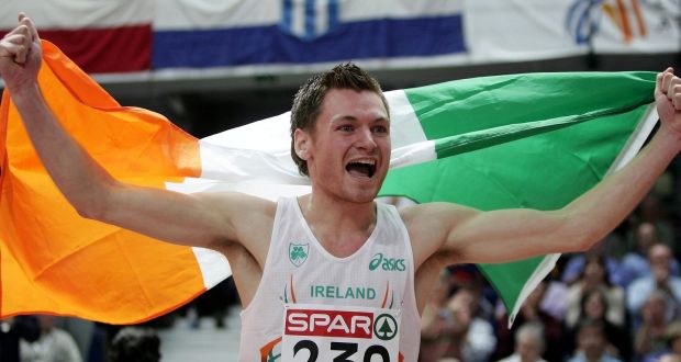 Irish athlete David Gillick won the first series of Celebrity Masterchef Ireland  in 2013. Photograph:  Getty Images/Inpho