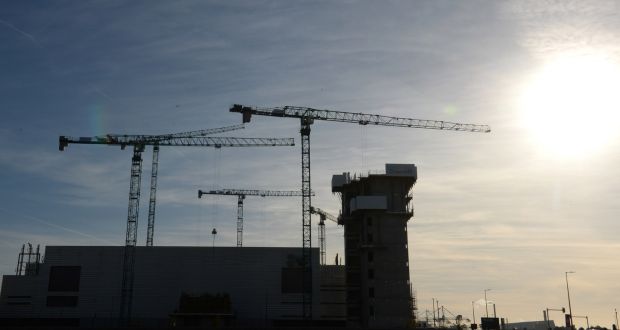 CSO figures indicate a need for foreign labour to fuel construction. However, they  would place pressure on the already-stretched housing market as the new workers would need to be housed themselves. Photograph: Dara Mac Dónaill