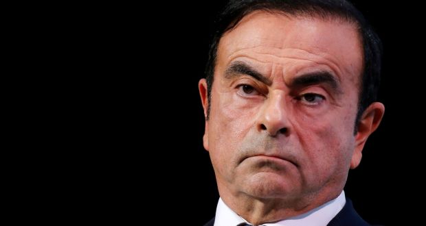 Carlos Ghosn, chairman and CEO of the Renault-Nissan-Mitsubishi Alliance,  at the Paris Auto Show, last month. Photograph: Regis Duvignau/Reuters