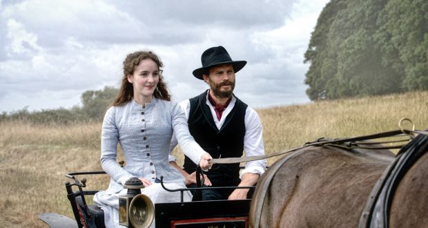 Fields of gold: Irish actors Ann Skelly and Jamie Dornan in ‘Death and Nightingales’, a  co-production between the BBC and RTÉ 