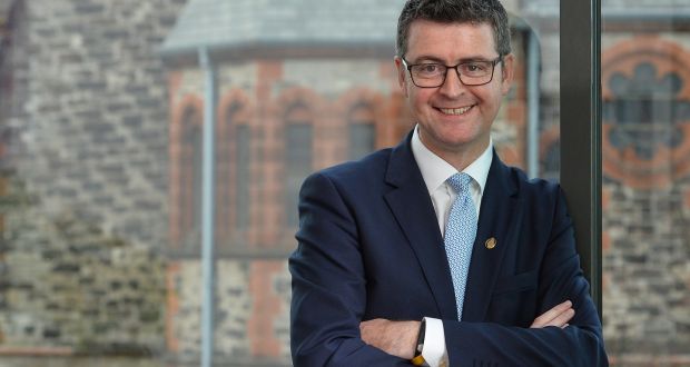 Kainos is “well on the way to achieving a ninth consecutive year of growth”, says CEO Brendan Mooney. Photograph:  Colm Lenaghan/Pacemaker 