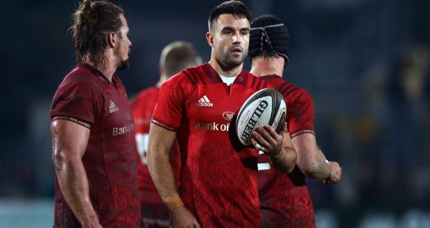 Conor Murray will make his first start of the season for Munster in the Pro14 against Edinburgh on Friday. Photo: Inpho