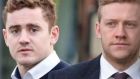 A composite image featuring Paddy Jackson and Stuart Olding, who were acquitted of rape.