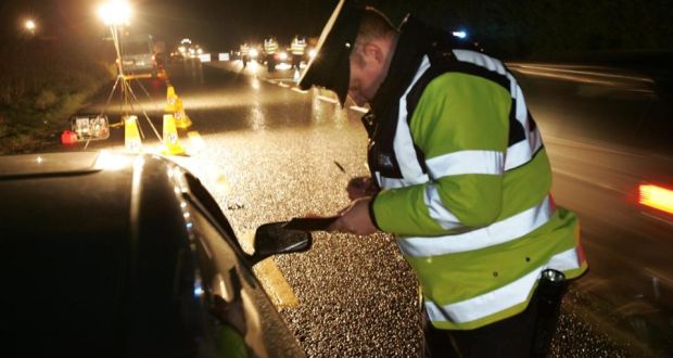 Gardaí will have early-evening, night and “morning-after” checkpoints over the Christmas period. Photograph: Frank Miller