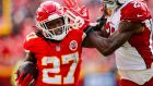 Kareem Hunt has been placed on the placed on the Commissioner’s Exemptions List. Photograph: David Eulitt/Getty